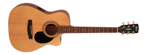 Cort AF515CE OP Standard Series Open Pore Semi Acoustic Guitar